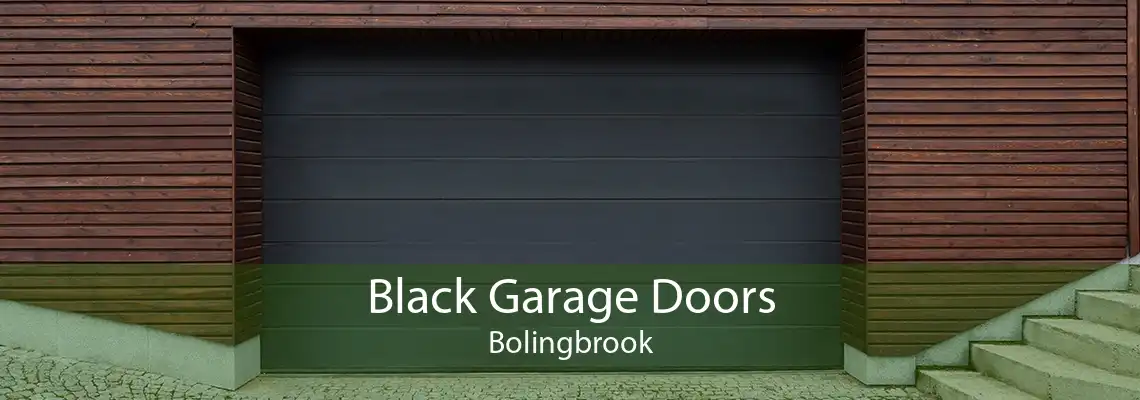 Black Garage Doors Bolingbrook