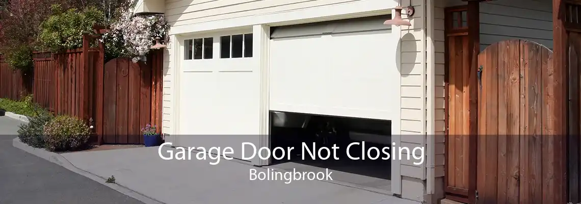 Garage Door Not Closing Bolingbrook