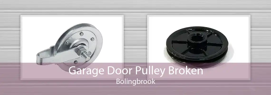 Garage Door Pulley Broken Bolingbrook