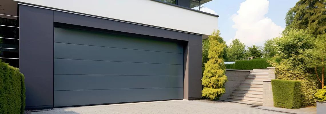 Haas Galvanized Steel Garage Door in Bolingbrook