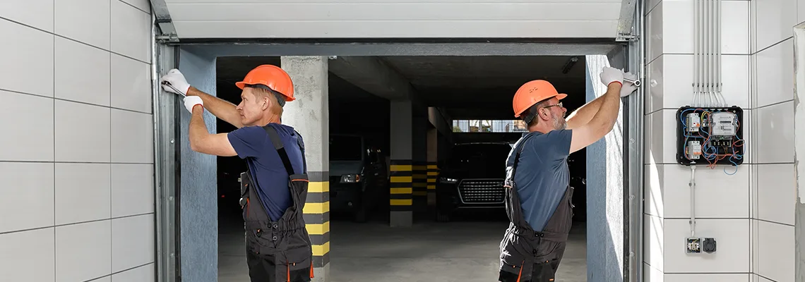 Wooden Garage Door Frame Repair in Bolingbrook